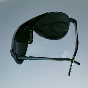 VINTAGE CHRISTIAN DIOR DEEP GREEN SUNGLASSES